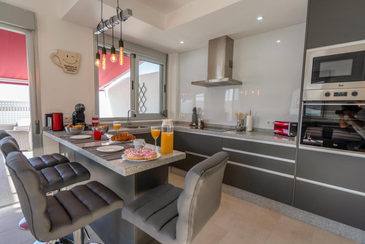 Luxurious Apartment With Large Terrace And Sea Views Tabaiba Kültér fotó